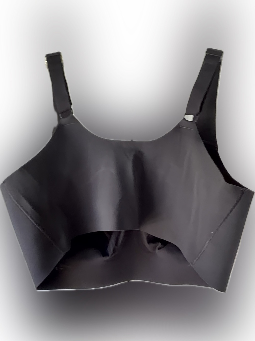 Evelyn & Bobbie Structured Scoop Bra w/ removable cups & adjustable straps; 3XL - Picture 2 of 7